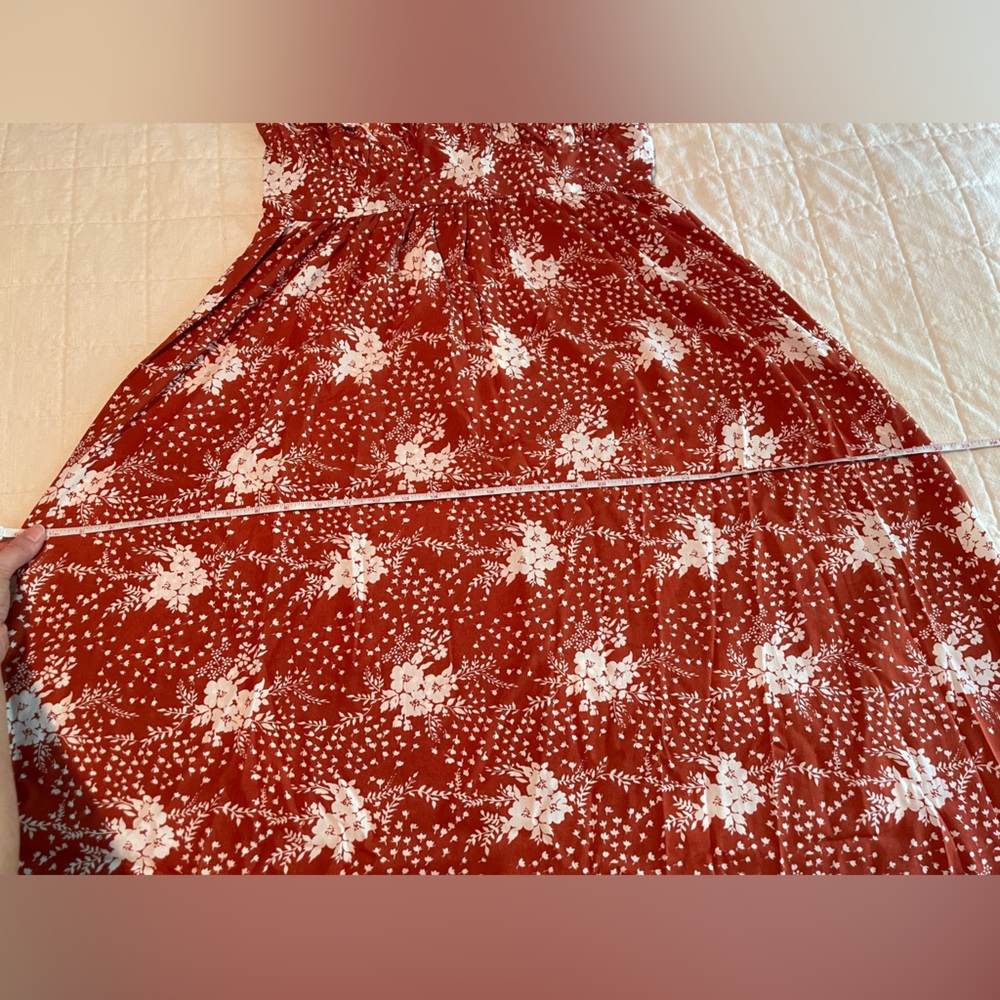 NWT Floral Dress, size M - Picture 9 of 13